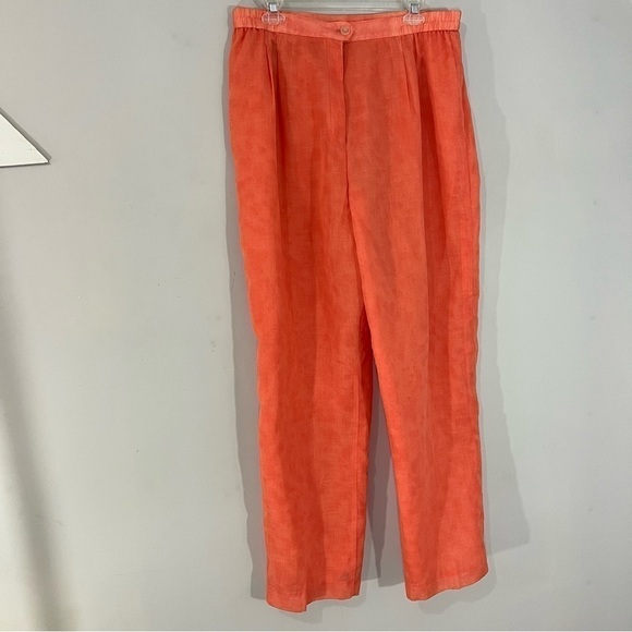 Vintage Vacay Co Ord Set Cotton Gauze Career Pantsuit Summer Matching Set USA 🇺🇸 - Picture 9 of 17